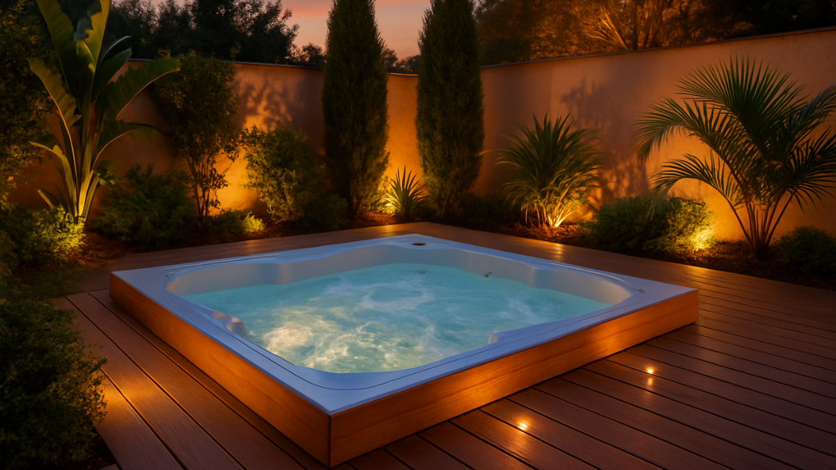 Transforme Seu Quintal em um Refúgio de Relaxamento com um Spa